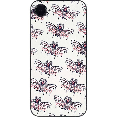 Blush Moth by Cat Coq iPhone 16e Skin