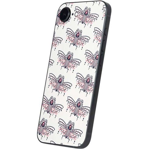 Blush Moth by Cat Coq iPhone 16e Skin
