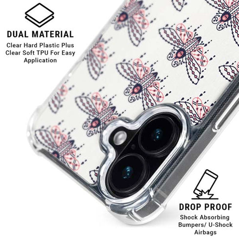 Blush Moth by Cat Coq iPhone 17 MagSafe Case