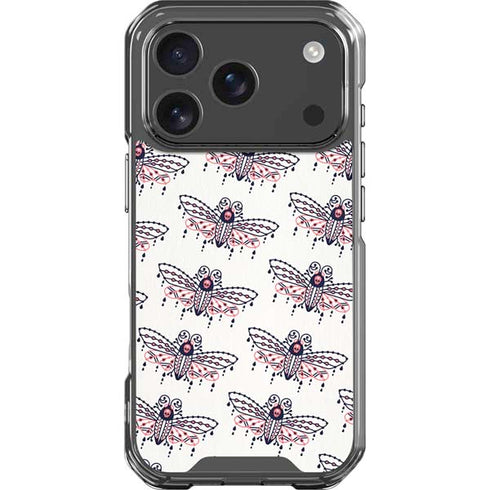 Blush Moth by Cat Coq iPhone 18 Pro Clear Case