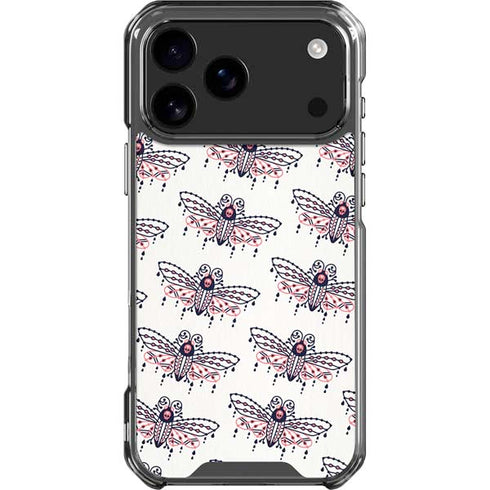 Blush Moth by Cat Coq iPhone 18 Pro Max Clear Case