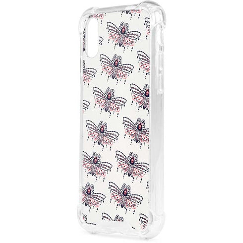 Blush Moth by Cat Coq iPhone XS Clear Case