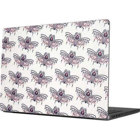 Blush Moth by Cat Coq Apple MacBook Pro 14-inch Skin