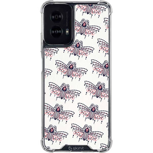 Blush Moth by Cat Coq Moto G Power 5G (2024) Clear Case