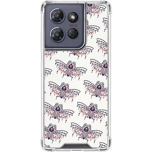 Blush Moth by Cat Coq Moto G Stylus 5G (2025) Clear Case