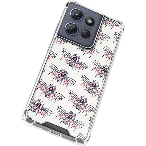 Blush Moth by Cat Coq Moto G Stylus 5G (2025) Clear Case