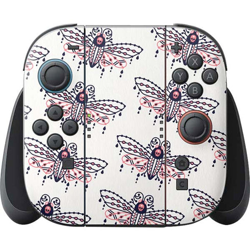 Blush Moth by Cat Coq Nintendo Switch 2 (2025) Joy-Con Controller Skin