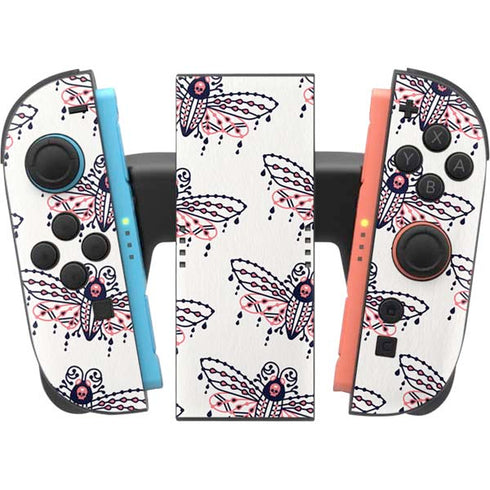 Blush Moth by Cat Coq Nintendo Switch 2 (2025) Joy-Con Controller Skin
