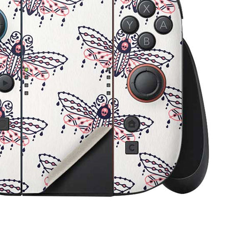Blush Moth by Cat Coq Nintendo Switch 2 (2025) Joy-Con Controller Skin