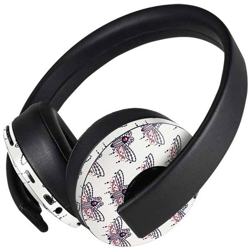 Blush Moth by Cat Coq PlayStation 4 Gold Wireless Headset Skin