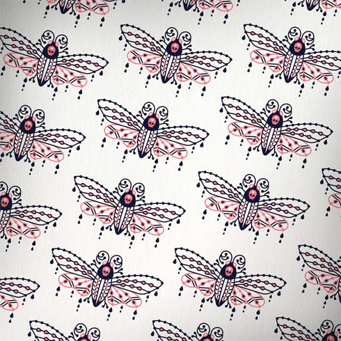 Blush Moth by Cat Coq PlayStation 4 Gold Wireless Headset Skin