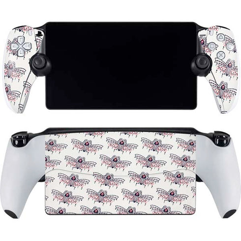 Blush Moth by Cat Coq PlayStation Portal Remote Player Skin