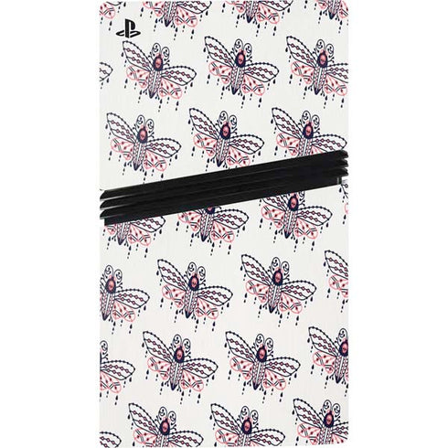 Blush Moth by Cat Coq PS5 Pro Console Skin