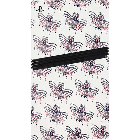 Blush Moth by Cat Coq PS5 Pro Disk Bundle Skin