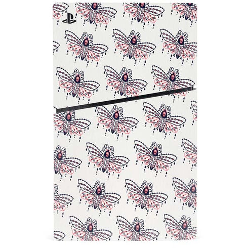 Blush Moth by Cat Coq PS5 Slim Digital Edition Console Skin
