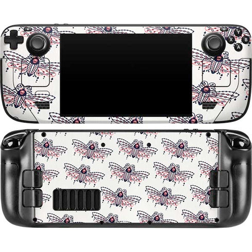 Blush Moth by Cat Coq Steam Deck Handheld Gaming Computer OLED Skin