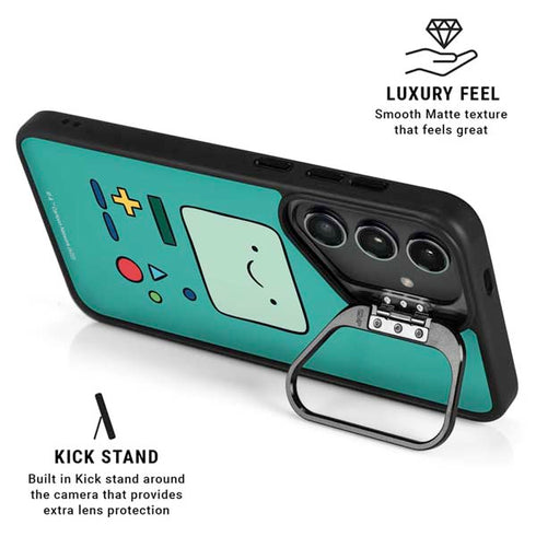 Adult Swim Adventure Time BMO Galaxy S25 Kickstand Case