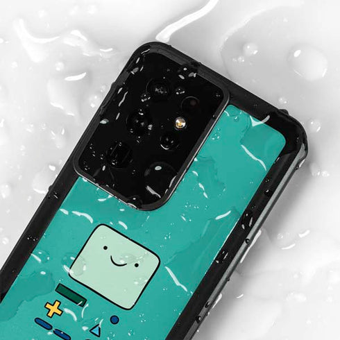 Adult Swim Adventure Time BMO Galaxy S24 Ultra Waterproof Case