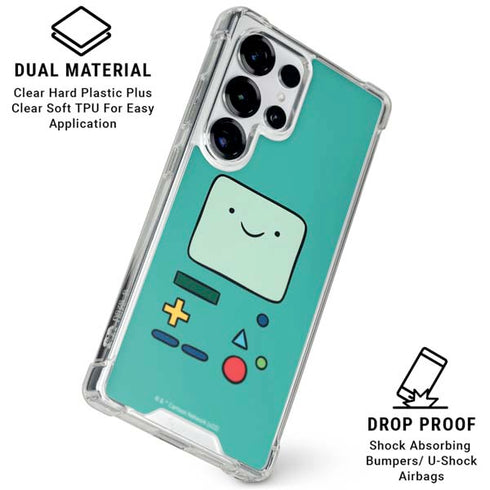 Adult Swim Adventure Time BMO Galaxy S26 Ultra Clear Case