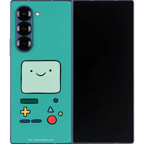 Adult Swim Adventure Time BMO Galaxy Z Fold6 Skin