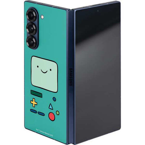 Adult Swim Adventure Time BMO Galaxy Z Fold6 Skin