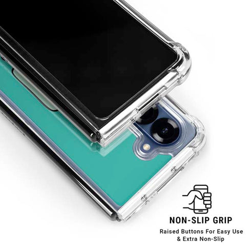 Adult Swim Adventure Time BMO Galaxy Z Fold7 Clear Case