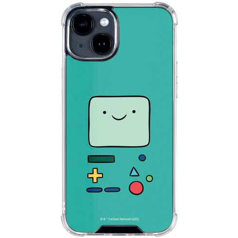 Adult Swim Adventure Time BMO iPhone 15 Clear Case