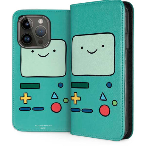 Adult Swim Adventure Time BMO iPhone 15 Pro Folio Case