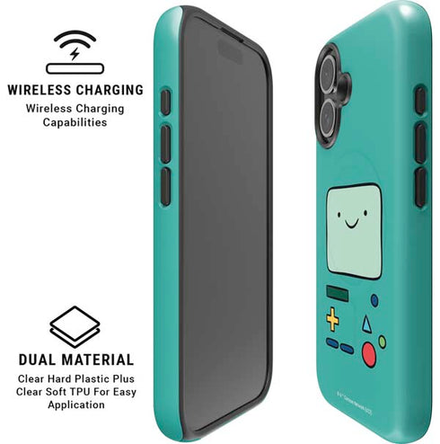 Adult Swim Adventure Time BMO iPhone 16 Magsafe Impact Case