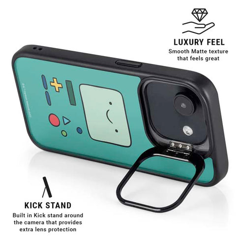 Adult Swim Adventure Time BMO iPhone 16e Kickstand Case