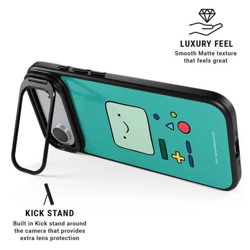 Adult Swim Adventure Time BMO iPhone 17 Air Kickstand Case