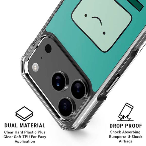 Adult Swim Adventure Time BMO iPhone 17 Pro Clear Case