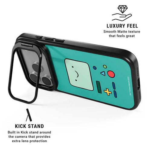 Adult Swim Adventure Time BMO iPhone 17 Pro Max Kickstand Case