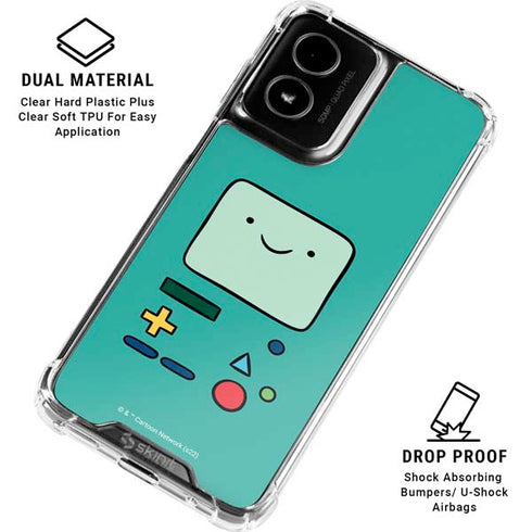 Adult Swim Adventure Time BMO Moto G Power 5G (2024) Clear Case