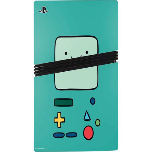 Adult Swim Adventure Time BMO PS5 Pro Disk Console Skin