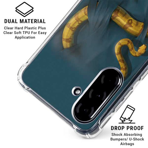 Boa Constrictor by Vincent Hie Galaxy A36 5G Clear Case