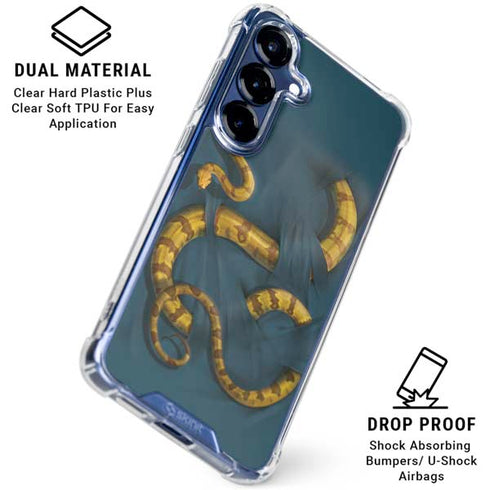 Boa Constrictor by Vincent Hie Galaxy S25 Clear Case