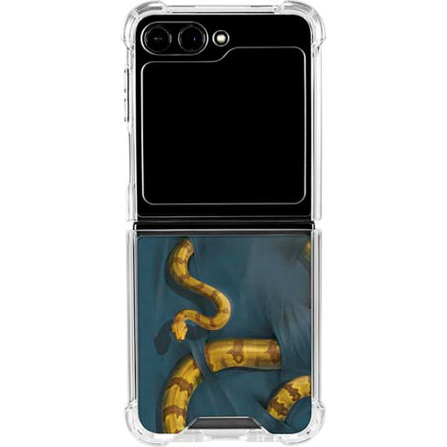 Boa Constrictor by Vincent Hie Galaxy Z Flip6 Clear Case
