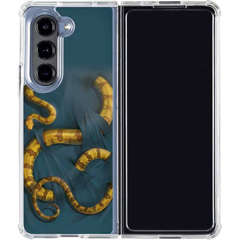 Boa Constrictor by Vincent Hie Galaxy Z Fold5 5G Clear Case