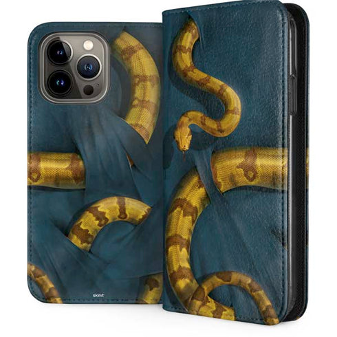 Boa Constrictor by Vincent Hie iPhone 15 Pro Max Folio Case