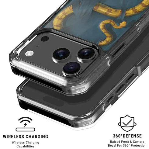 Boa Constrictor by Vincent Hie iPhone 18 Pro Clear Case