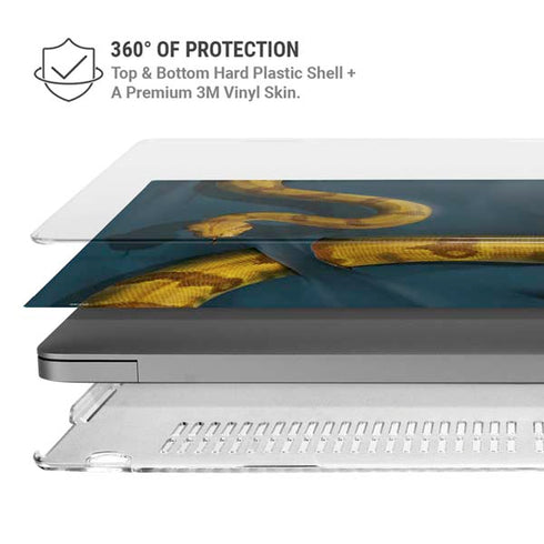Boa Constrictor by Vincent Hie MacBook Pro 14in (2021-24) Case plus Skin