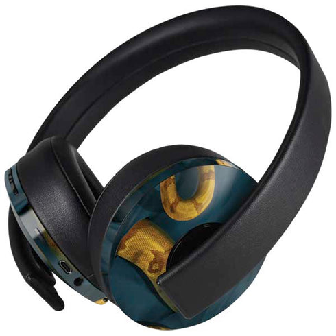 Boa Constrictor by Vincent Hie PlayStation 4 Gold Wireless Headset Skin