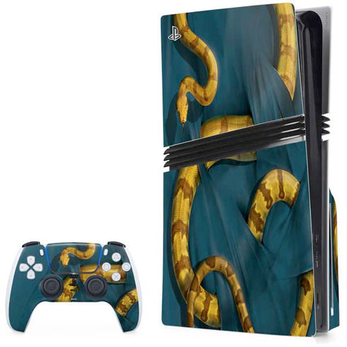 Boa Constrictor by Vincent Hie PS5 Pro Disk Bundle Skin
