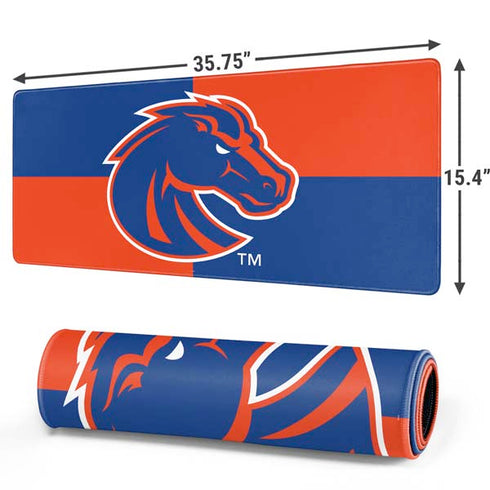 Boise State University Broncos Checkered Gaming Mouse Pad