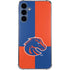 Boise State University Broncos Checkered Galaxy A35 5G Clear Case