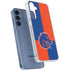 Boise State University Broncos Checkered Galaxy A35 5G Clear Case