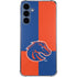Boise State University Broncos Checkered Galaxy A55 5G Clear Case