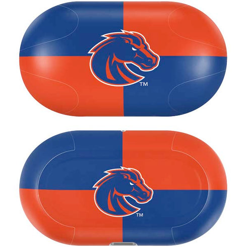 Boise State University Broncos Checkered Galaxy Buds Plus Skin