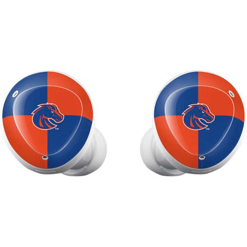 Boise State University Broncos Checkered Galaxy Buds Plus Skin